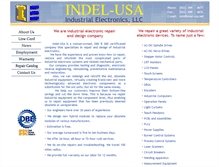 Tablet Screenshot of indel-usa.net